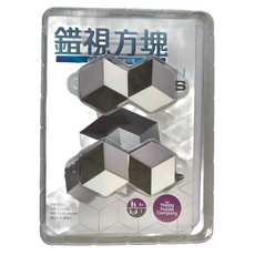 BROADWAY 栢龍 錯視方塊, 120個不同難度的挑戰, 適合6歲以上兒童, 1組