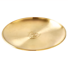 韓式SUS304金盤, KRG17 鍍鈦餐盤 17CM, 1個