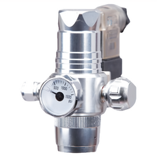 ISTA 伊士達 CO2 單錶電磁閥 鋁瓶上開型, 1個