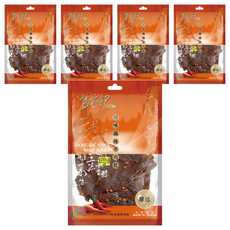 金安記 川味麻辣牛肉乾 厚透, 45g, 5包