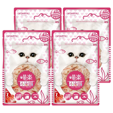 M'DARYN 喵樂 小食趣 日本漁港產地直送 貓咪小食, 蟹肉, 30g, 4包