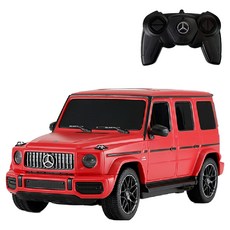 RASTAR 星輝 1:24 賓士 G63遙控車，紅色，原廠授權，精緻細節，易上手, 1個
