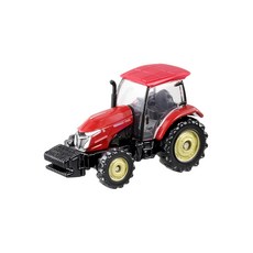 TOMICA TAKARA TOMY, YANMAR紅色拖拉機, 7.8 x 4 x 2.7cm, 1個