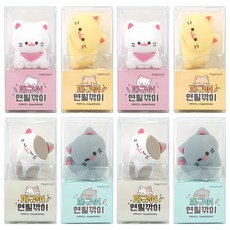 PINKFOOT 貓咪公仔削鉛筆機 4款 x 2入組, 1組, 多色