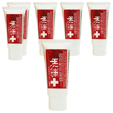 十靈本舖 十靈油一條根涼透油膏 阿里山十大功勞 左手香 薄荷草 新鮮辣椒汁, 6條, 1入