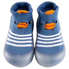 兒童款寬頭防滑透氣膠底學步鞋 - 高筒