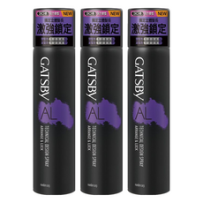 GATSBY 台灣公司貨 塑定噴霧 激鎖系, 270ml, 3瓶