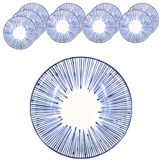 TATUNG 大同磁器 沙拉碗 149, 陶瓷, 容量100-500CC, 台灣產, 梅花露, 10個