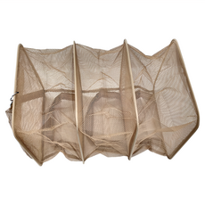 SELPA 多功能方型曬物籃, 米白色, 4層, 1個