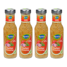 瑞米亞 義式風味沙拉醬, 原裝進口, 258公克, 250ml, 4瓶