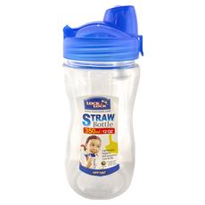 LocknLock 樂扣樂扣 HPP708T-CHS 塑膠水杯, 藍色 + 透明色, 350ml, 1個