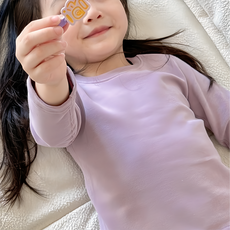 愛北鼻 兒童圓領保暖衣 柔軟親膚 舒適透氣