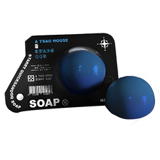 A TSAO HOUSE 阿皂屋 水星保濕 QQ 皂, 臉部清潔皂, 添加植物精華, 溫和無刺激, 45g, 1個