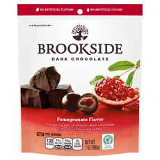 HERSHEY'S 好時 BROOKSIDE 紅石榴風味夾餡黑巧克力, 198g, 1包