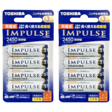 TOSHIBA 東芝 充電池 TNH-3AH4P, 4顆, 2組