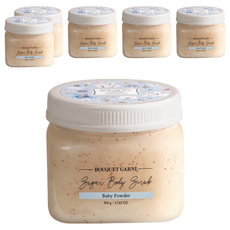 BOUQUET GARNI 身體磨砂膏, 嬰兒粉香, 500g, 6罐