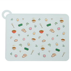 Loulou Lollipop 可掛式矽膠餐墊 - 拉麵派對 40x30公分, 1個