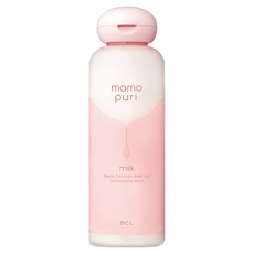 BCL momo puri 彈潤蜜桃保濕乳液 滋養肌底 修護屏障, 150ml, 1瓶