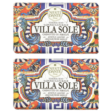 NESTI DANTE Villa Sole 天然手工皂 阿瑪菲柑橘 250g, 2個