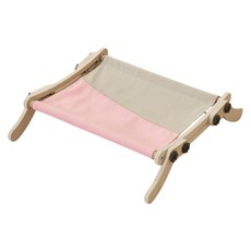 貓咪兩用掛床, 粉灰色, 1個