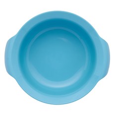 SIMPLA 玉米田 天然玉米生質材料嬰童深碗 (15x13x5cm 360ml), 粉藍色, 1個