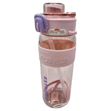 Funtaitai 耐摔便攜運動水壺 800ML, 粉色, 1個