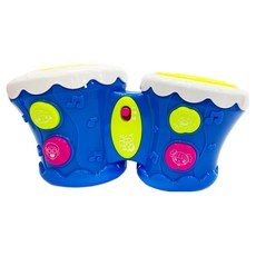 HUANGER 寶寶音樂拍拍鼓, 藍色, 1個