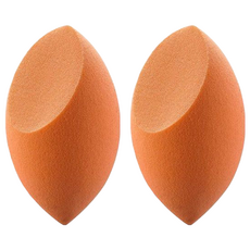 espoir 艾絲珀 斜角美妝蛋, 橘色, 2個