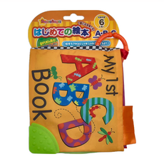 西松屋 Smart Angel 沙沙響紙布書 ABC, 6個月以上適用