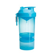 SmartShake 三層搖搖杯, 天晴藍, 600ml, 1個