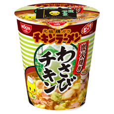 元祖雞汁麵 BIG元祖雞芥末杯麵 91g, 1入