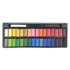 AP. 普思 短型粉彩條 Set 32色 - 質地細緻, 色彩柔和, 附著力強, 1盒