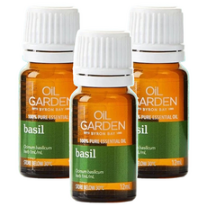 OiL GARDEN 澳悠園 羅勒精油, 100% 純精油 12mL, 3瓶