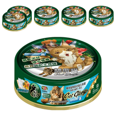 Cat Glory 驕傲貓 無穀老貓主食罐 南瓜鮪魚口味, 頂級白鮪魚 + 南瓜, 85g, 6罐