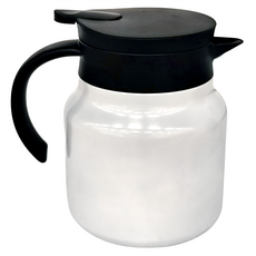 Beatrice 碧翠絲 316不鏽鋼多功能保溫壺 螺旋密封壺蓋 滴水不漏, 白色, 800ml, 1個