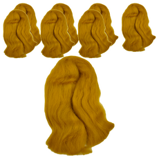 羊毛氈補充包，土黃色, 8包