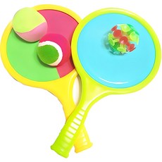 Fun zone 多功能接球雙面球拍組, 1組, 混色