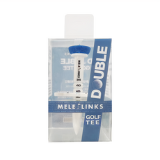 MELE LINKS 可調節多功能 35~55mm 高爾夫球Tee 球座球釘組, 藍色, 1個