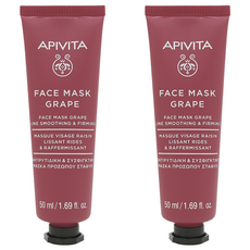 APIVITA 艾蜜塔 泥狀面膜 葡萄, 平滑緊緻 50ml, 1入, 2條