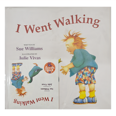 JY Books 歌唱繪本點讀版 I Went Walking Set, I Went Walking (with CD)