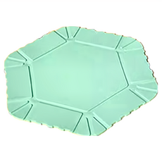 Well Life 悅生活 矽膠折折收納盒 隔熱墊 Set 8, 綠色, 1組