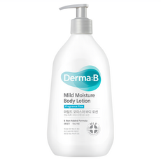 Derma B 溫和保濕身體乳, 400ml, 1瓶