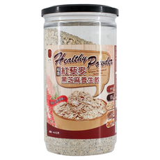 弘益 紅藜堅果燕麥 黑芝麻養生飲 高纖低熱量 低GI, 400g, 1罐
