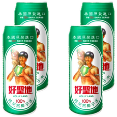 好聖地 100%純天然椰子水, 520ml, 4罐