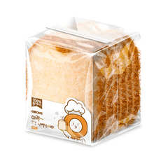 GIBONE 吐司造型雙層菜瓜布, 6入, 1包