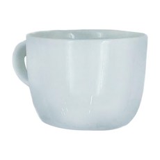 TAIWANGLASS 台灣玻璃 白瓷咖啡杯 225ml, 白色, 1個