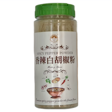 新光洋菜 香辣白胡椒粉, 250g, 1罐
