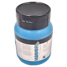 MaIMeRI 美利 壓克力顏料 MA-0934364 364 BRILLIANT BLUE 鮮藍色, 500ml, 1色