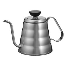 HARIO 好璃奧 V60戶外用迷你雲朵細口壺 21.5 × 11.5 × 14cm 400g, 銀色, 1個