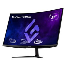 ViewSonic 優派 32吋 2K 曲面電競螢幕 VX3218C-2K 180Hz 1ms FreeSync Premium